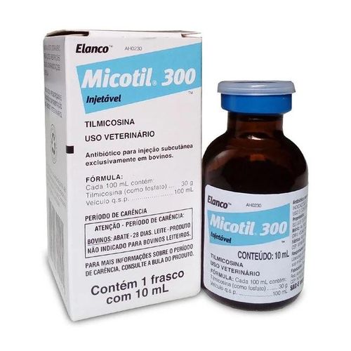 Micotil Iinjetável 300 mg - 10 ml