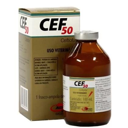 CEF 50 mg/ml Ceftiofur Injetável - 100 ml