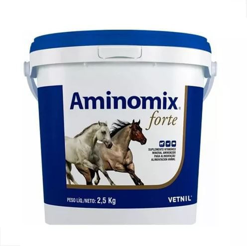 Aminomix Forte 2,5kg Vetnil Suplemento Vitamínico P/ Animais