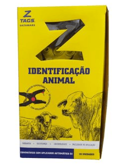 Brincos Ztag F413R - 25 Unidades