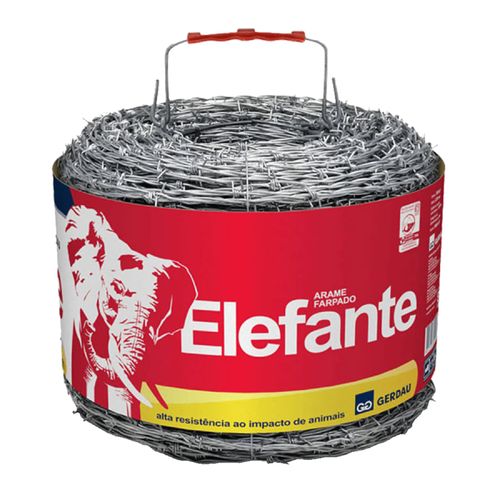 Arame Farpado Elefante - 2.2Mm 400M