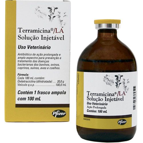 Terramicina Injetável LA - 100 ml