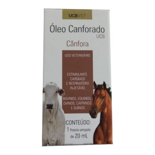 Óleo Canforado 15% - 20 ml