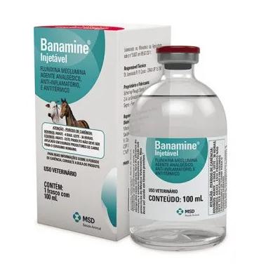 Banamine Injetável - Flunixina 100 ml