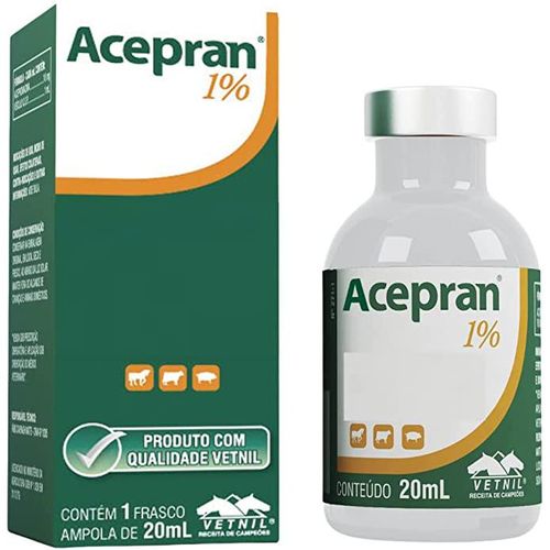 Acepran 1% Injetável - 20 ml