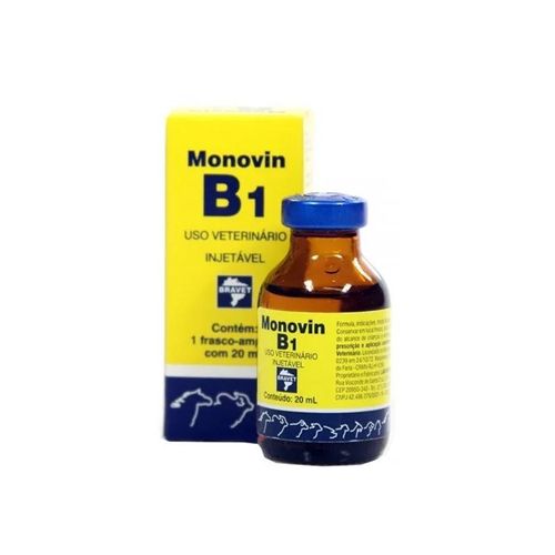 Monovin B1 Injetável - 20 ml