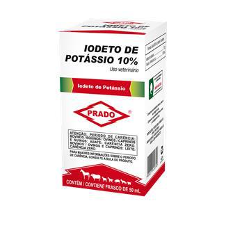 Iodeto de Potassio 10% - 50 ml